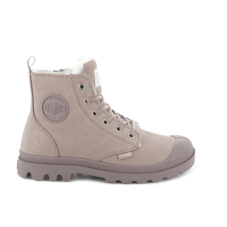 Dámské Boty Palladium Pampa Hi Zip WL Růžové | CZ CVE-34F